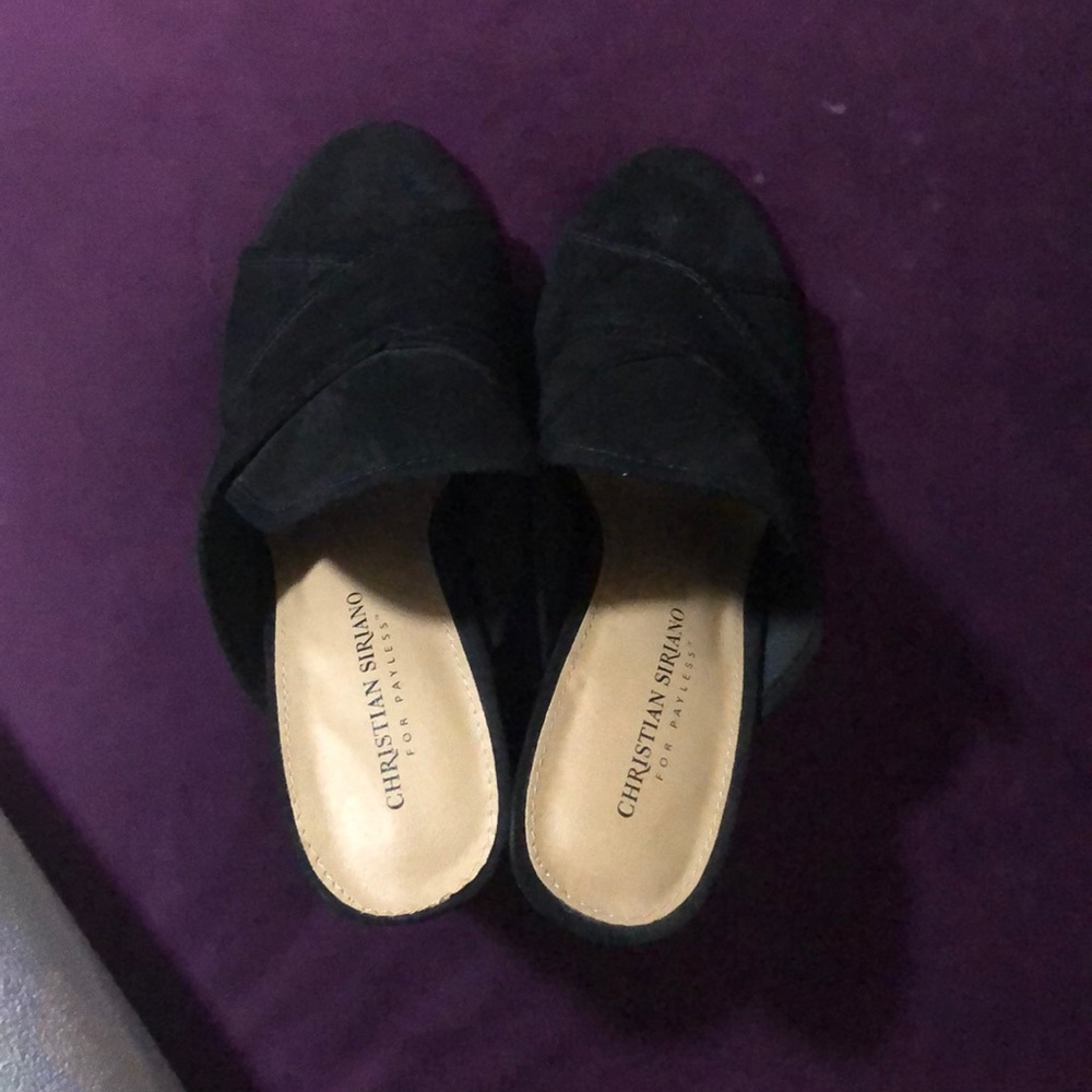 Black Christian Siriano for Payless heels